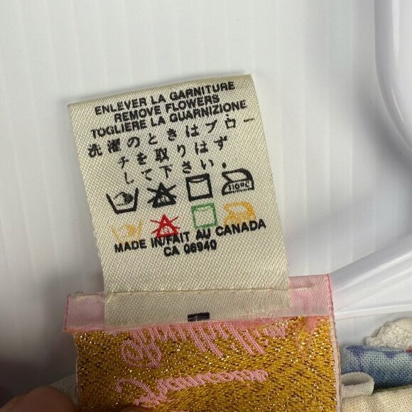 FRANÇOISE BOUTHILLIER Haute Couture VTG Flower girl Floral Princess Dress 3 - 4 - Picture 5 of 8